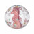 Little Dutch 3D Inflatable Beach Ball Ocean Dreams Pink +2 Years 2012397