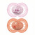MAM 2 Original Latex Soothers Sea Shells Pink +16M S222