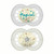 MAM 2 Original Night Latex Soothers Astro White +6M S168