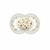 MAM 2 Chupetas Original Night Silicone Astro Roxo +16M S173