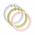 BIBS 12 Play Rings Haze/Meadow/Blossom +0M