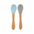 MinikOiOi 2 Scoop Spoons Mineral Blue/Powder Grey 261101060019