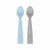 MinikOiOi 2 Scooper Spoons Mineral Blue/Powder Grey 261101140018