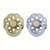 BIBS 2 Boheme Round Latex Dummies Khaki/Dusty Blue 6-18M