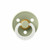 BIBS 2 Chupetas Colour Glow Látex Redonda Sage/Cloud 6-18M