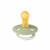 BIBS 2 Chupetas Colour Glow Látex Redonda Sage/Cloud 6-18M