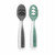 NumNum 2 Pre-Spoons GOOtensils Grey & Green NUM200