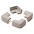 Prince Lionheart cornerGUARD Corner Protectors Light Grey 0071