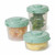 Saro 3 Recipientes Herméticos Hortelã 25641