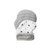 Saro Teething Mitten Grey 21072