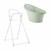 Shnuggle Ergonomic Baby Bath Mint + Foldable Stand