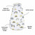 Snüz SnüzPouch Saco de Dormir Mustard Rainbow 0-6 2.5 TOG SW007BK