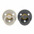 BIBS 2 Colour Symmetrical Latex Dummies Sand/Iron 0-6M