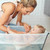 Stokke Banheira de Bebé Flexi Bath Transparent Green 531910