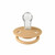 BIBS 2 Chupetas De Lux Silicone Redonda Desert Sand/Sunshine 0-3 Anos