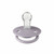 BIBS 2 Chupetas De Lux Silicone Redonda Fossil Grey/Mauve 0-3 Anos