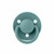 BIBS 2 Chupetas De Lux Silicone Redonda Island Sea/Sage 0-3 Anos