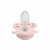 BIBS 2 Chupetas Infinity Silicone Simétrica Blossom/Dusky Lilac 6-18M