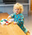 Tidy Tot Babete Longo com Bolsa de Transporte Comboios LLBTRN