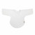 Timboo Sleeved Bib White TM-BAV03-WI