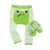 Zoocchini Leggings + Socks Frog 12-18M