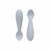 ezpz Pack of 2 Tiny Spoons Nordic Grey EUSSP003