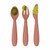 ezpz Pack de 3 Happy Utensils Siena EUHUS003