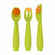 ezpz Pack de 3 Happy Utensils Verde Lima EUHUG001