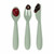 ezpz Pack de 3 Happy Utensils Verde Nórdico EUHUS001