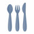 ezpz Pack of 3 Happy Utensils Indigo EUHUI001