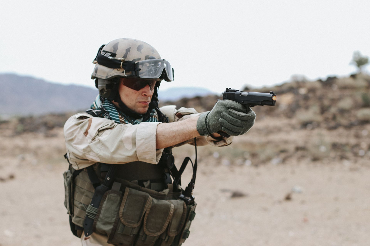 Lifestyle | 1911 Duty | muzzle flash