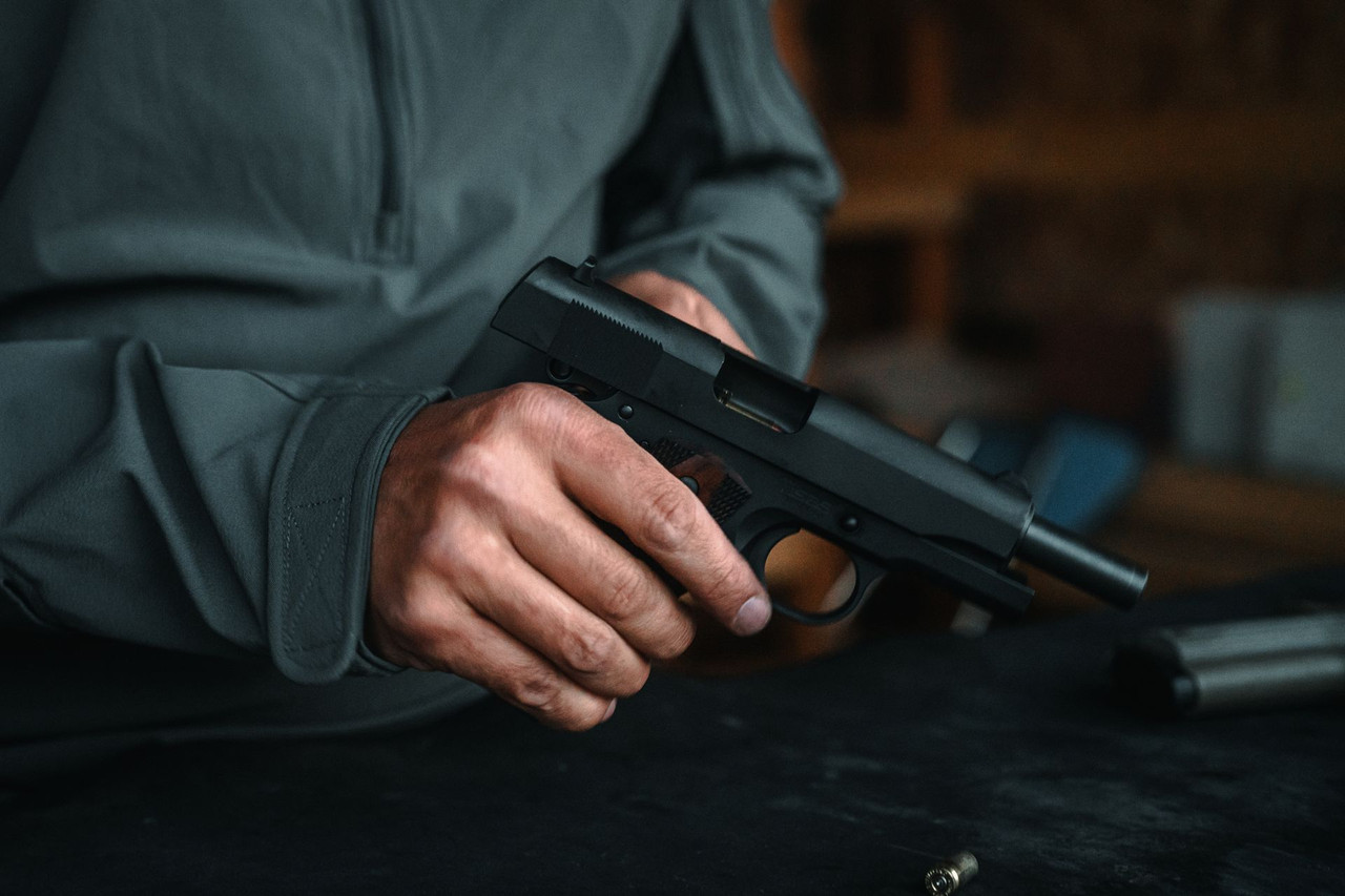 Lifestyle | 1911A1 TC | held in hand at the bench