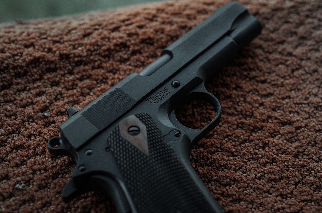 Lifestyle | 1911A1 TC | on a wool blanket, Buford GA engraving