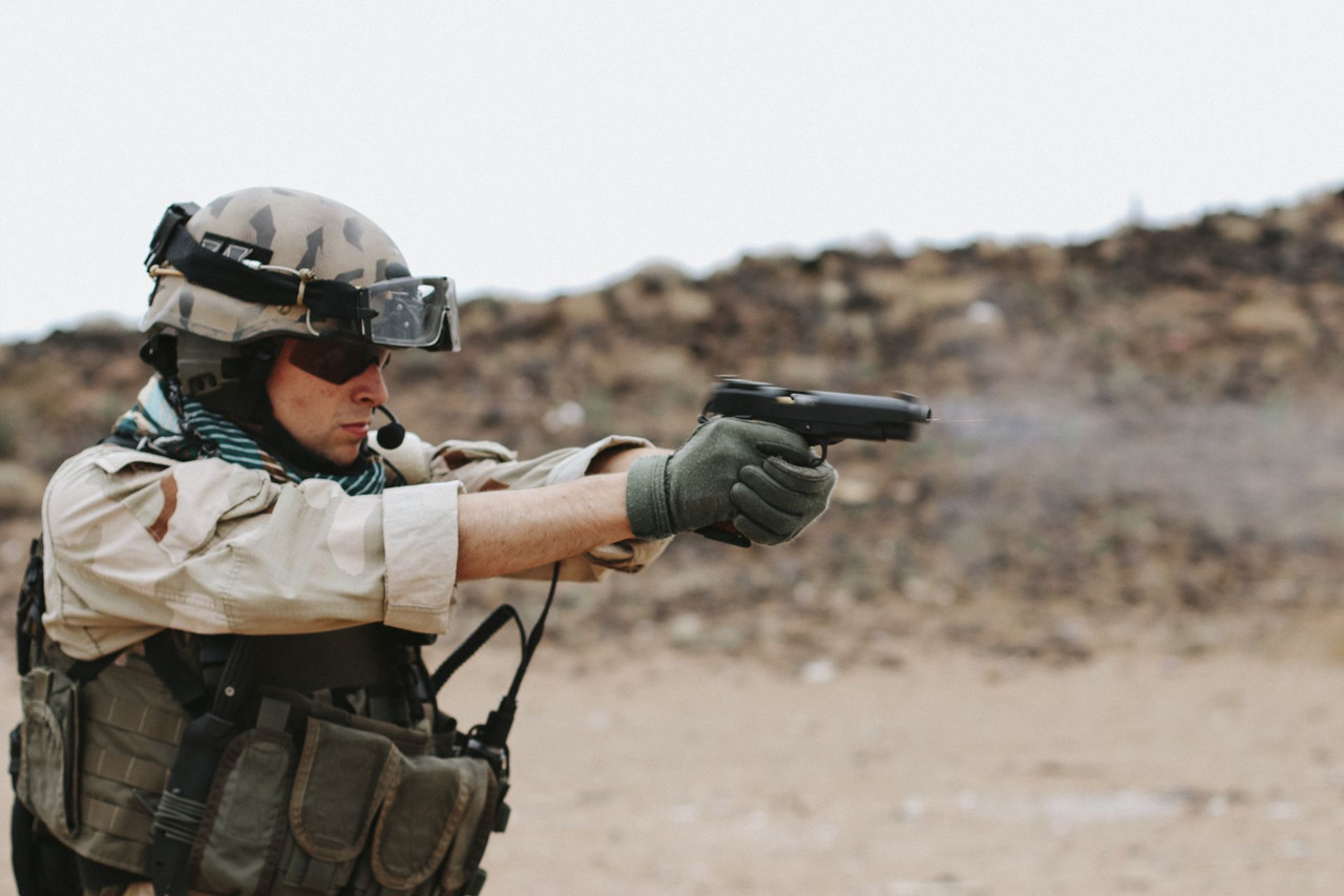 Lifestyle | 1911 Duty | firing downrange