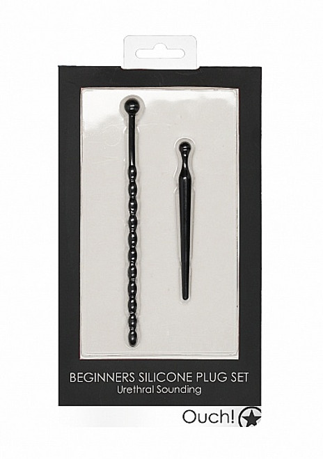 Ouch! Beginner's Silicone Urethral Plug Set