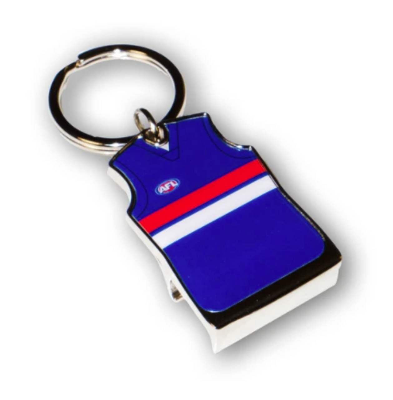 Western Bulldogs Guernsey Bottle Opener Keyring - Western ...