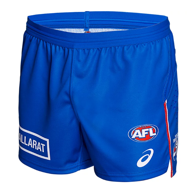 Western Bulldogs Asics 2022 Home Shorts 