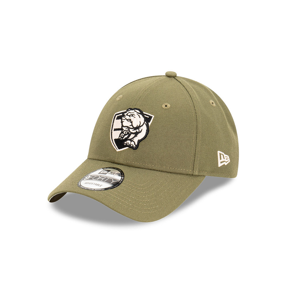 Western Bulldogs 2022 New Era Olive 