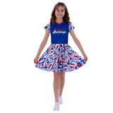 Western Bulldogs Girls Cheerleader Dress