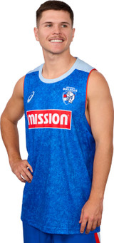 Western Bulldogs Asics 2026 Training Singlet