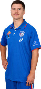 Western Bulldogs Asics 2026 Media Polo - Mens