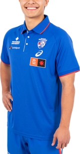 Western Bulldogs Asics 2026 AFLW Media Polo - Mens