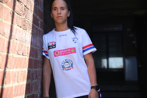 Western Bulldogs AFLW Run Out Tee