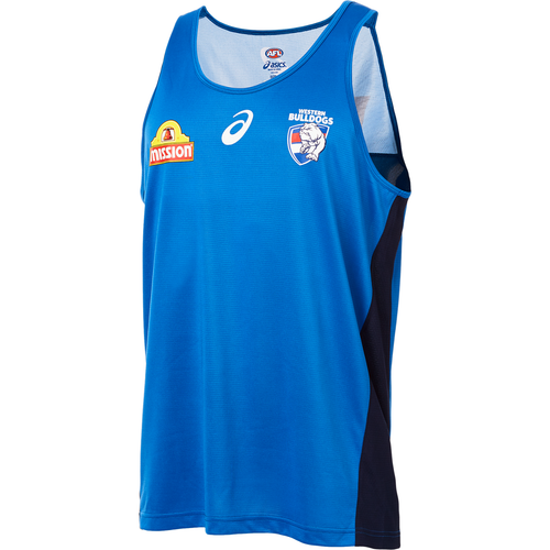 2019 Asics Training Singlet Blue