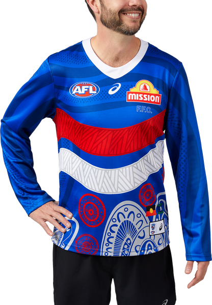 Western Bulldogs 2024 L/S Indigenous Guernsey - Adult