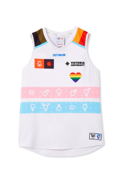 Western Bulldogs 2024 AFLW Pride Guernsey Western Bulldogs 2024 AFLW Pride Guernsey