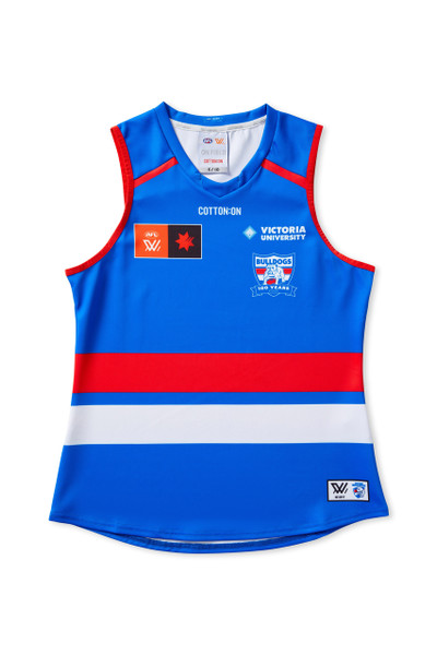 Western Bulldogs 2025 AFLW Home Guernsey