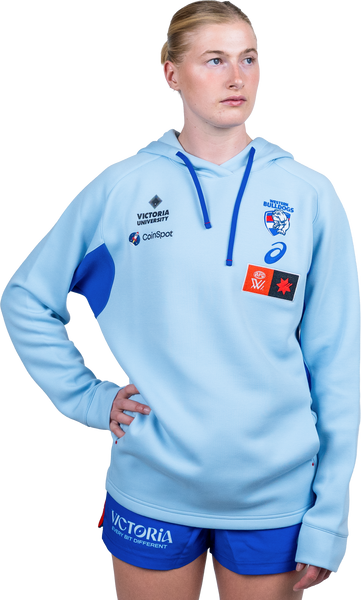 Western Bulldogs Asics AFLW 2026 Training Hoodie