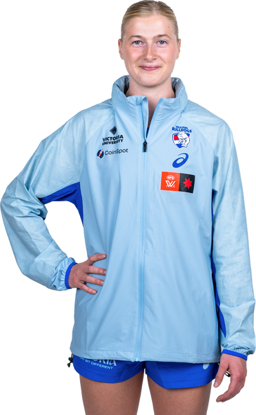 Western Bulldogs Asics AFLW 2026 Spray Jacket