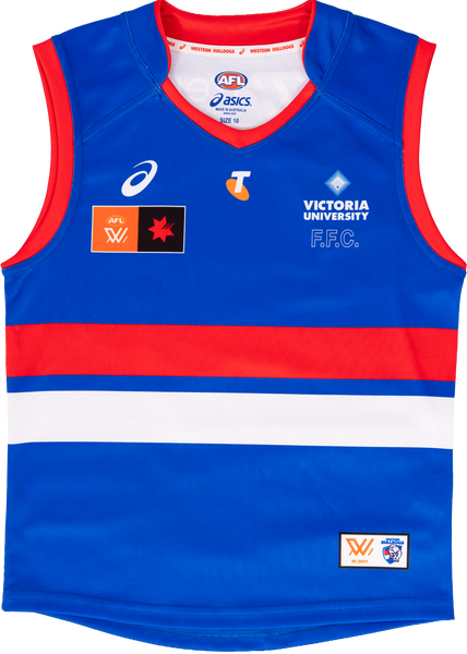 Western Bulldogs Asics AFLW 2026 Home Guernsey - Youth